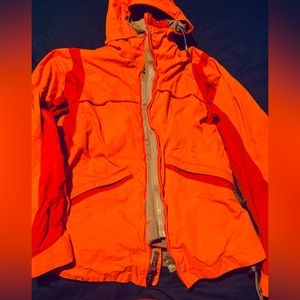 Beautiful winter jacket with detachable heavy fleece lining and hood